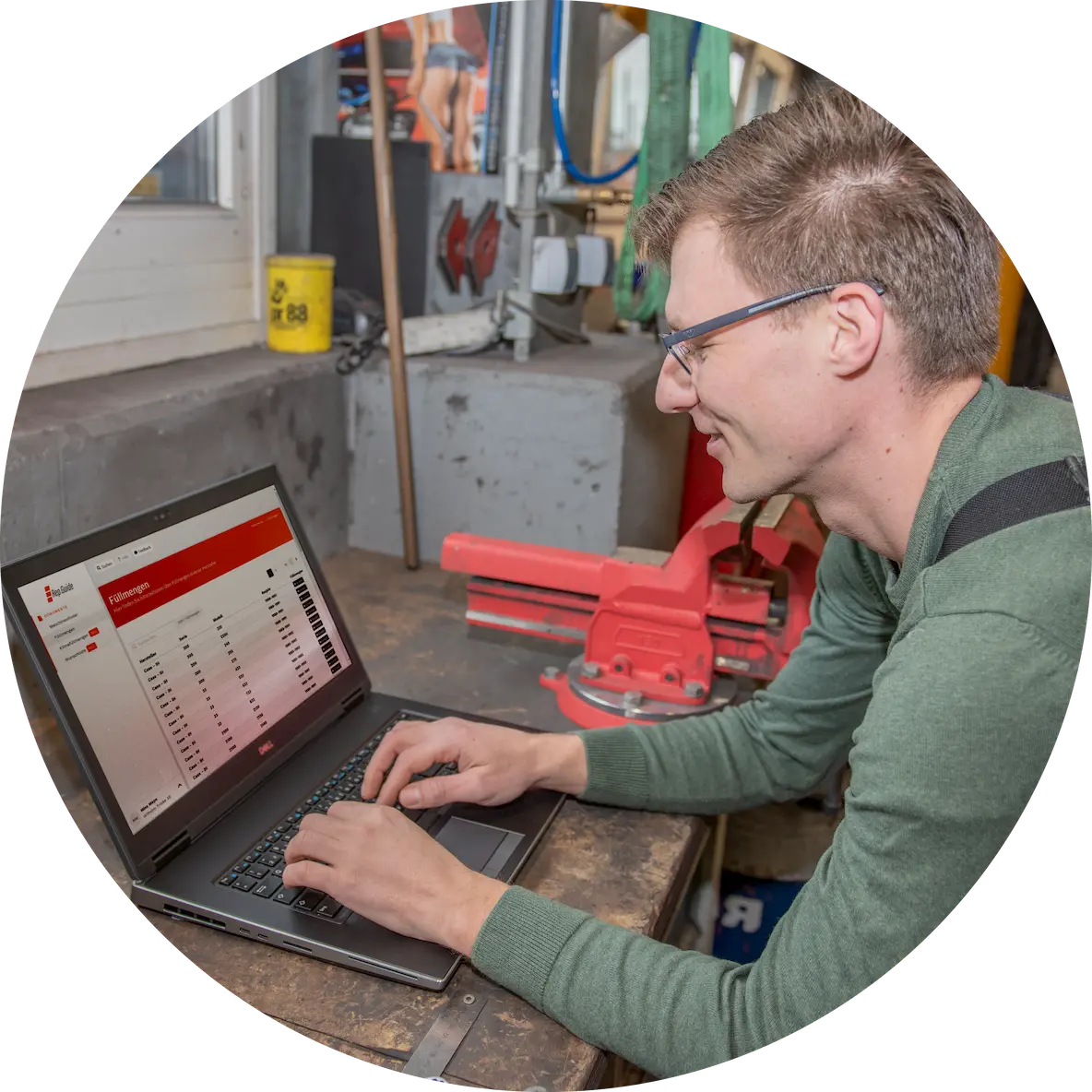 Rep.Guide in the workshop